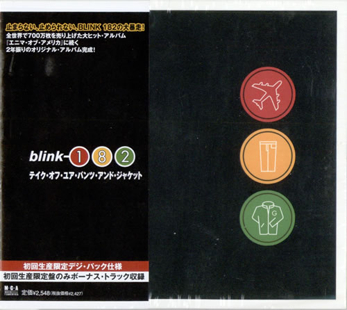 blink-182/Take Off Your…2001年オリジナル盤レコード 【公式通販】